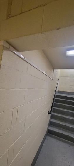 Staircase wraparound run
